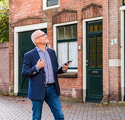 Woning bekijken die wordt aangekocht